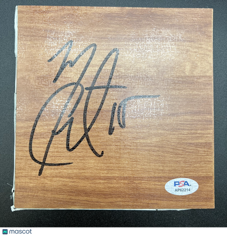 Mario Chalmers Signed Floorboard PSA Autographed Miami Heat