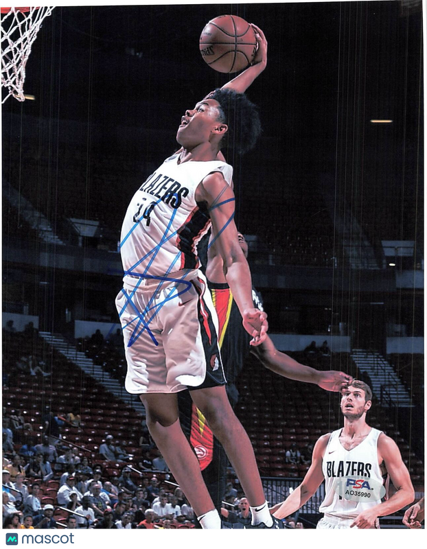 Anfernee Simons signed 8x10 photo PSA/DNA Portland Trail Blazers autographed