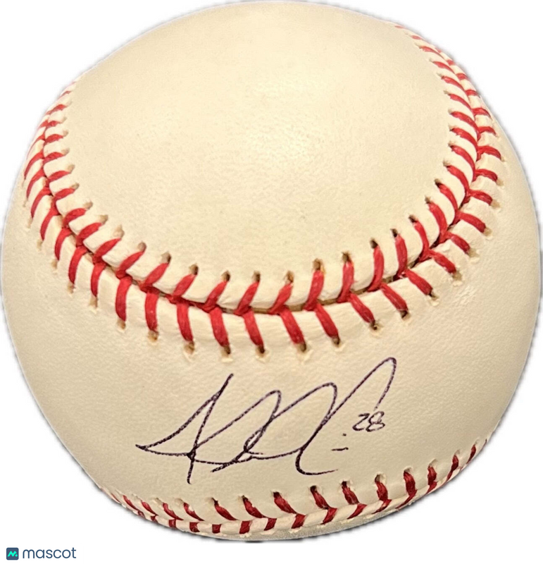 JESSE CRAIN Signed Rawlings Baseball MLB PSA Twins Autographed