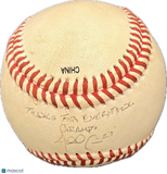 JESSE CRAIN Signed Rawlings Baseball MLB PSA Twins Autographed