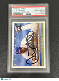 1993 Upperdeck #564 Cecil Fielder Signed Card PSA Slabbed Auto Tigers