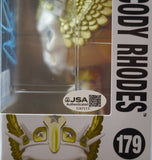 Cody Rhodes Signed Funko Pop #179 JSA The American Nightmare