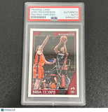 2016-17 Panini Hoops #189 Josh Richardson Signed Card AUTO PSA Slabbed Heat