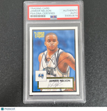 2006-07 Topps Style #57 JAMEER NELSON Signed Card AUTO  PSA Slabbed Magic
