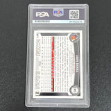 2011-2012 Topps #CWS7 John Danks Signed Card PSA Slabbed AUTO White Sox