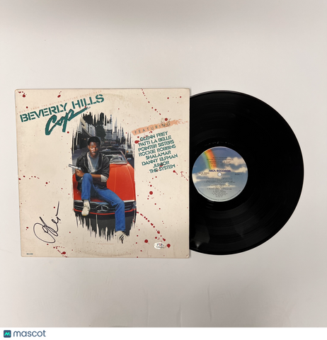 Paul Reiser Signed Beverly Hills Cop Vinyl Album PSA Authographed