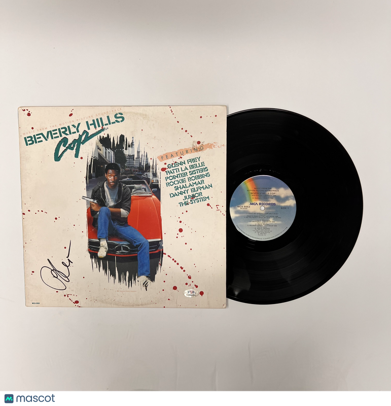 Paul Reiser Signed Beverly Hills Cop Vinyl Album PSA Authographed