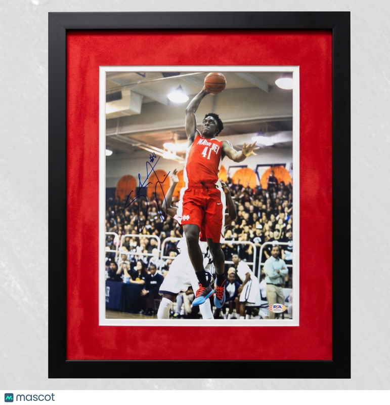 Stanley Johnson Mater Dei Monarchs Signed 11x14 Custom Framed Photo PSA