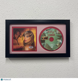 Taylor Swift Signed The Life of a Showgirl Custom Framed CD Album PSA Auto