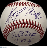 Jakob Nowell Signed MLB Baseball PSA Sublime