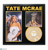 Tate McRae Signed Framed Think Later Album PSA Autographed 32x32