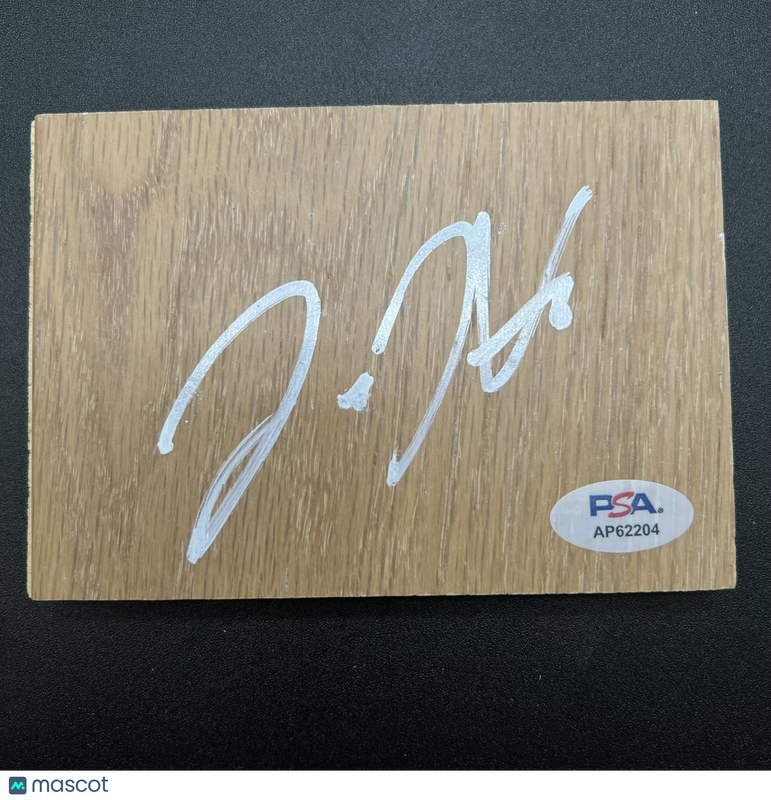 Donte Divencenzo Signed Floorboard PSA Autographed Timberwolves