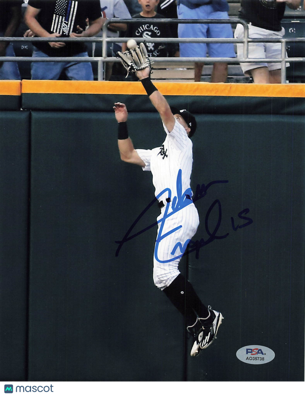 Adam Engel Chicago White Sox Signed 8x10 Photo PSA