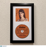 Sienna Spiro Signed Visitor Framed Display CD Insert PSA Autographed