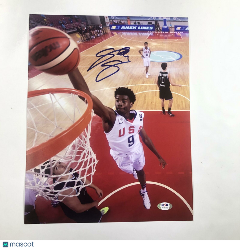Josh Jackson signed 11x14 photo PSA/DNA Memphis Grizzlies Suns Autographed Team