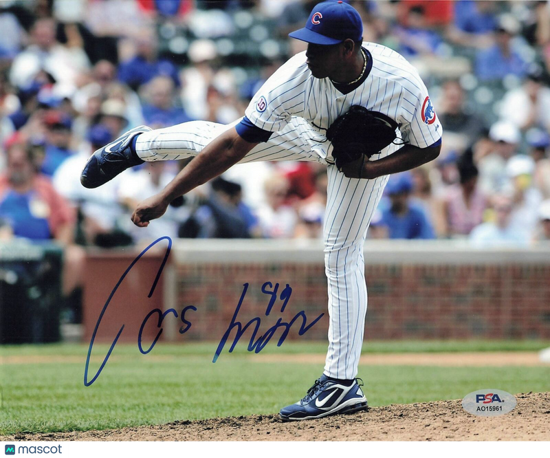 Carlos Marmol signed 8x10 photo PSA/DNA Chicago Cubs Autographed