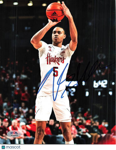 BRYCE McGOWENS signed 8x10 photo PSA/DNA Nebraska Cornhuskers Autographed