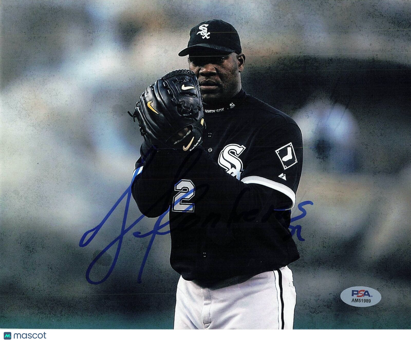 Jose Contreras signed 8x10 photo Chicago White Sox PSA/DNA Autographed