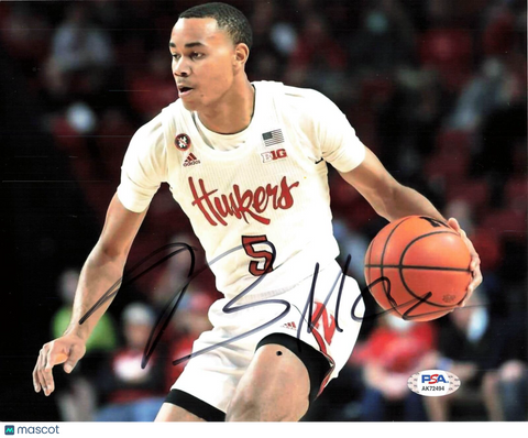 Bryce McGowens signed 8x10 photo PSA/DNA Nebraska Cornhuskers Autographed