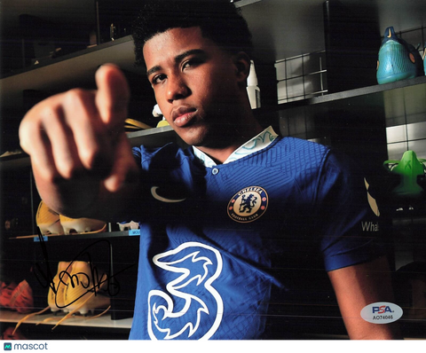Andrey Santos signed 8x10 photo PSA/DNA Autographed Chelsea Soccer