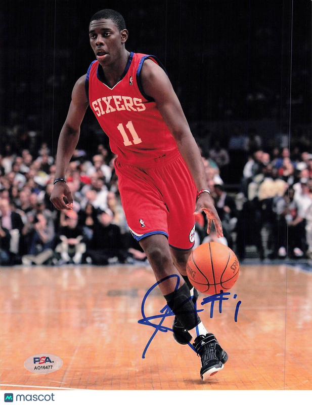 Jrue Holiday Signed 8x10 photo PSA/DNA Autographed 76ers