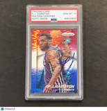 2014-15 Panini Prizm Red White and Blue #272 PJ Hairston Signed Card AUTO GRADE