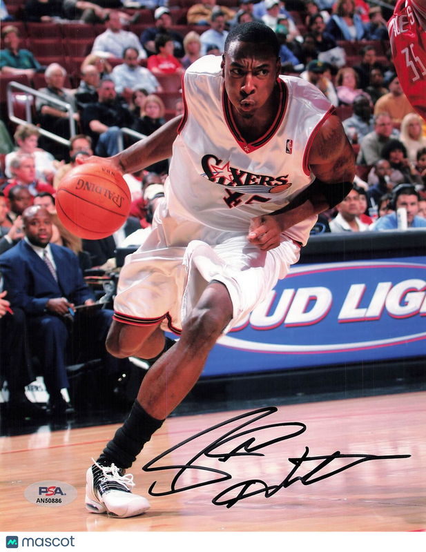 Steven Hunter signed 8x10 photo PSA/DNA Autographed NBA Athlete