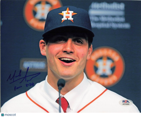 Mark Appel signed 8x10 photo PSA/DNA Autographed Houston Astros