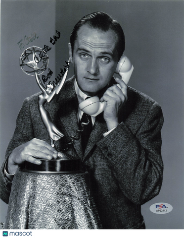 Bob Newhart Signed 8x10 Elf Photo PSA Autographed