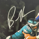 Brandon Graham Signed Philadelphia Eagles Football 11x14 Photo BAS Autographed