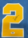 Lonzo Ball Signed UCLA Bruins Jersey PSA