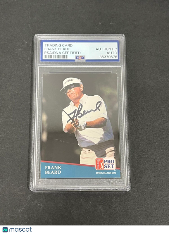 1991 Pro Set #227 Frank Beard Signed Card PSA/DNA Slabbed AUTO