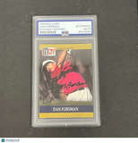 1990 PGA Tour Pro Set #59 Dan Forsman Signed Card PSA/DNA Autographed Slabbed Go