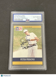 1991 Pro Set #18 Peter Persons Signed Card PSA/DNA Slabbed AUTO