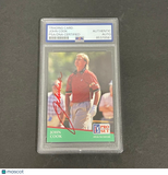 1991 Pro Set #44 John Cook Signed Card PSA Slabbed AUTO