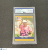 1990 Pro Set #8 Steve Pate Signed Card PSA/DNA Slabbed AUTO Golf