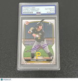 2023 Topps Chrome #BDC-197 Garret Forrester Signed Card AUTO PSA Slabbed Pirates