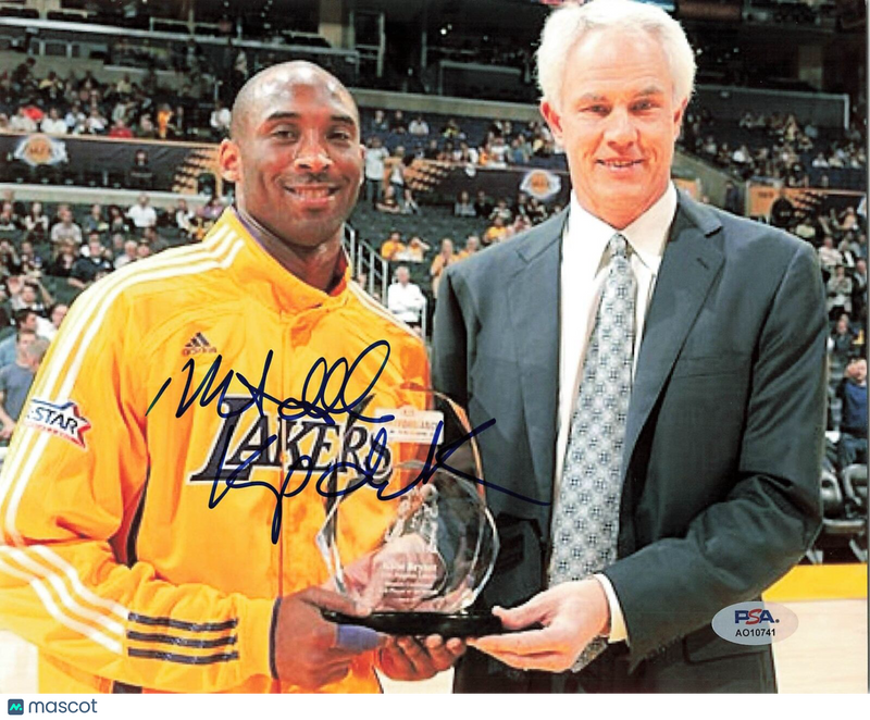 Mitch Kupchak signed 8x10 photo PSA/DNA Los Angeles Lakers Autographed