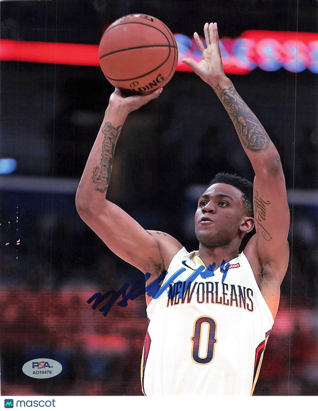 Nickeil Alexander-Walker signed 8x10 photo PSA/DNA New Orleans Pelicans Autograp