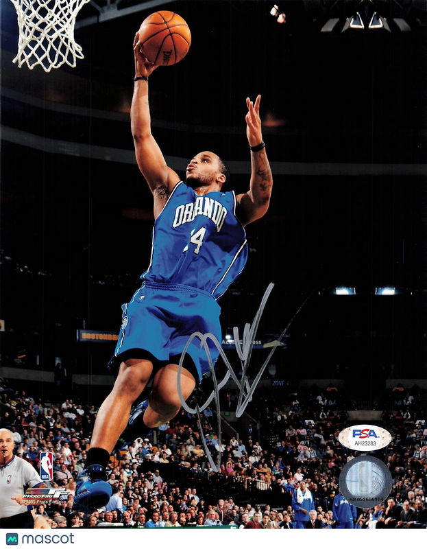 Jameer Nelson signed 8x10 photo PSA/DNA Orlando Magic Autographed
