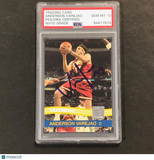 2010-11 Donruss Basketball #48 Anderson Varejao Signed Card AUTO 10 PSA Slabbed