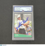 1991 PGA Tour Pro Set #8 Jodie Mudd Signed Card PSA/DNA Autographed Slabbed Golf