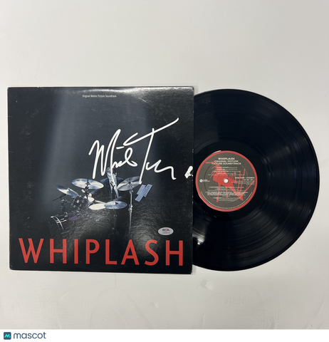 Miles Teller Signed Whiplash Vinyl Album PSA Autographed