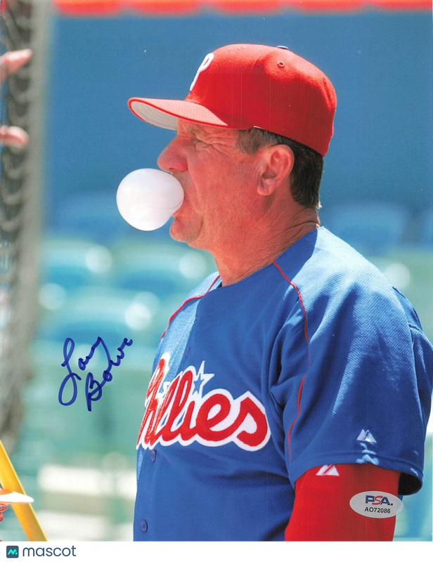 Larry Bowa signed 8x10 photo PSA/DNA Autographed Phillies