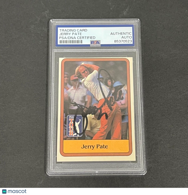 1980 Donruss PGA Tour #6 Jerry Pate Signed Card PSA/DNA Slabbed AUTO Golf