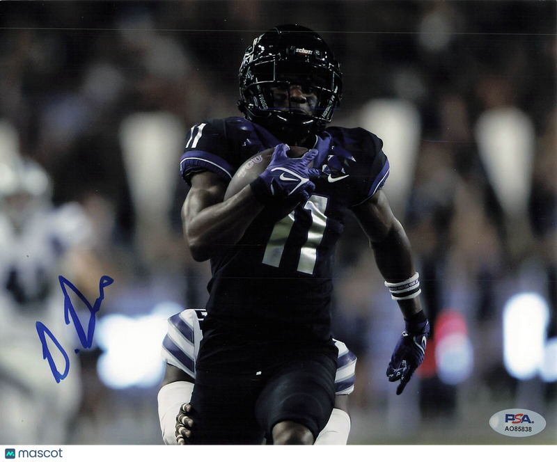 Derius Davis signed 8x10 photo PSA/DNA Autographed TCU