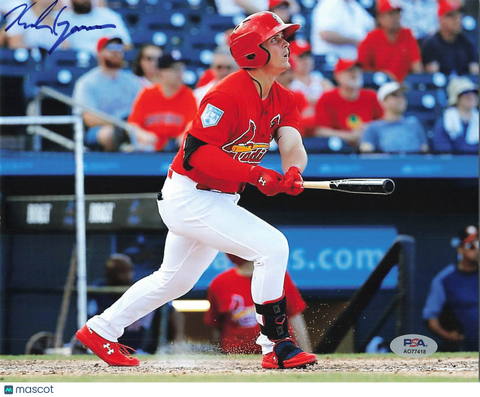 Nolan Gorman Signed 8x10 Photo PSA St. Louis Cardinals