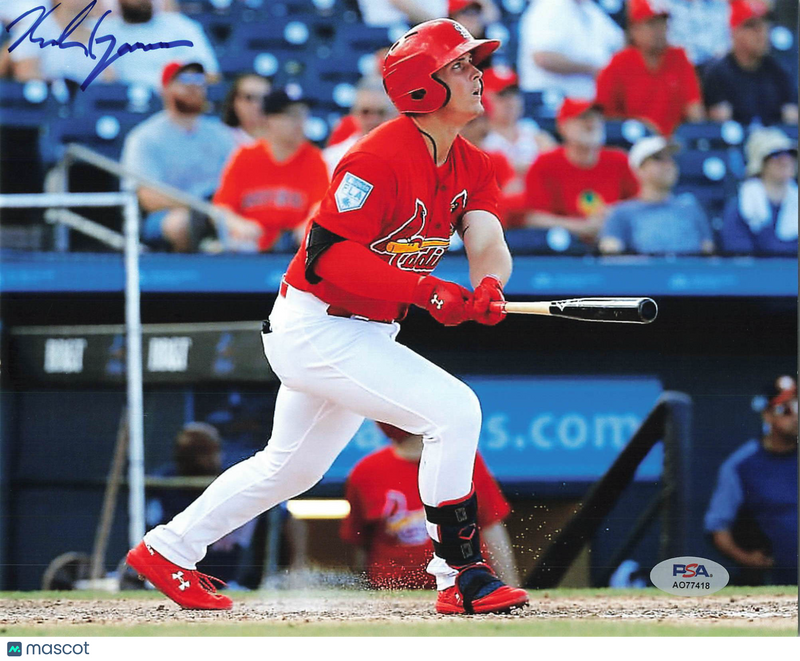 Nolan Gorman Signed 8x10 Photo PSA St. Louis Cardinals