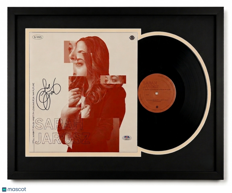 Sarah Jarosz Signed My Future Custom Framed Vinyl Album PSA