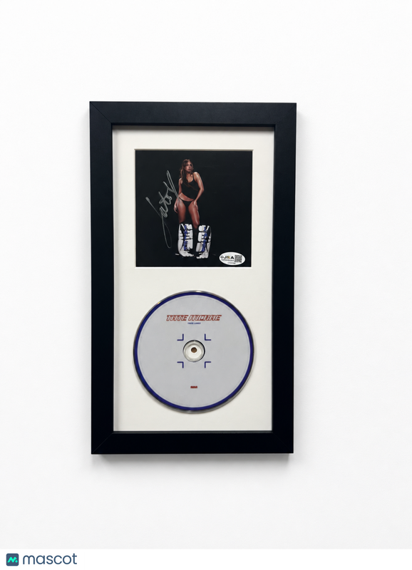 Tate McRae Signed Framed CD Album Think Later PSA Autographed 13x8
